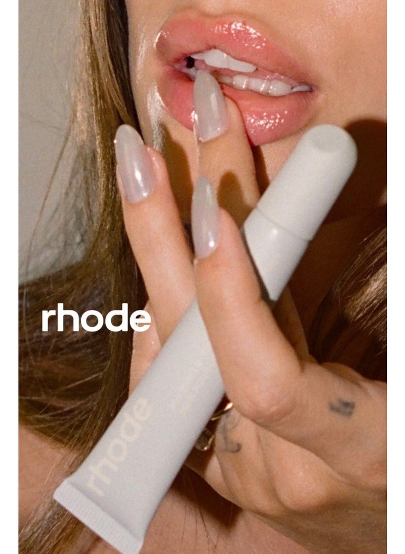 rhode Silicone Lip Gloss Holder for iPhone 17 Pro Max, Stick-On Lip Balm Sleeve Phone Case, Adhesive Lip Holder - Unscented - Image 5